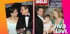 Luis Miguel y Paloma Cuevas posan para famosa revista