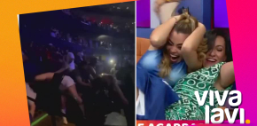 Mujeres se agarran a golpes durante concierto de Bad Bunny