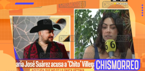 María José Suárez acusa a 'Chito' Villegas de abusar de ella