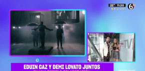 Eduin Caz y Demi Lovato podrían lanzar colaboración juntos