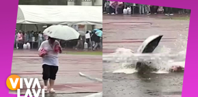 Hombre cae en pozo provocado por lluvias