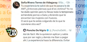 Poncho De Nigris y Sofía Rivera protagonizan pelea en redes