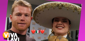 Camila Fernández entona Himno Nacional Mexicano previo a pelea del 'Canelo' Álvarez