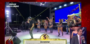 Así se vivió la presentación de 'Es Show' en la feria de Nuevo Laredo