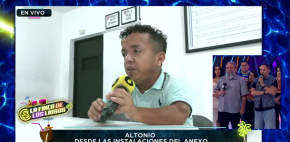 Altonio es trasladado a un anexo en plena transmisión