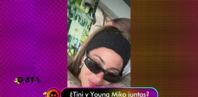 ¿Tini y Young Miko juntas?, levantaron sospechas con esta fotografía