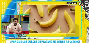 ¿Por qué los dulces de plátano no saben a plátano?