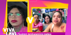 Paola Suárez y Evelyn protagonizan fuerte pelea en vivo