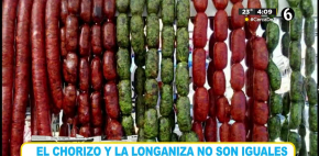 El chorizo y la longaniza ¿no son iguales?