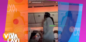 Bárbara de Regil responde a burlas por hacer ejercicio en avión