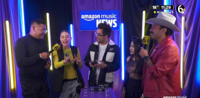 ¿Shot o toques?, este fue el castigo de los conductores de 'Amazon Music News'