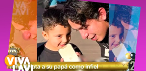 Niño expone infidelidad de su papá y se hace viral