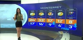 Pronóstico del tiempo de fin de semana para Monterrey, con Emily Quiñones - 03 de enero de 2025