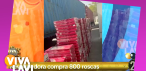 Revendedora compra 800 roscas de reyes