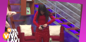 Nathali, ¿llegó en pijama al programa?