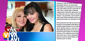 Olivia Collins sale en defensa de Maribel Guardia