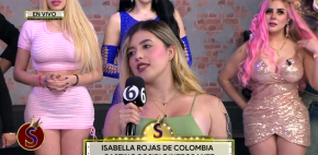 Isabella la chica colombiana busca una oportunidad en 'Es Show'