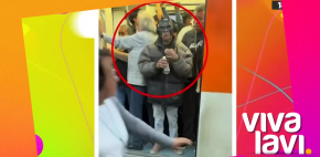 Captan a simpático personaje en el metro de CDMX