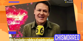 Pedro Fernández celebra el quinto aniversario de 'Chismorreo'