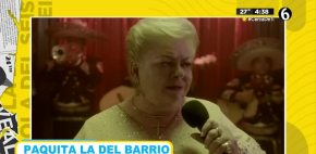 Paquita la del Barrio es recordada en francés