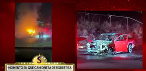 Fuerte accidente de Robertita termina en perdida total