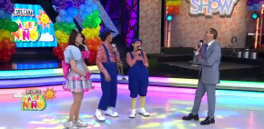 Alita y Meñike sorprenden en especial del día del niño