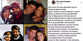 'El Pirru' dedica emotivo mensaje a Mariana Levy
