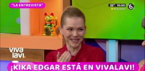 Kika Edgar en exclusiva en 'VivalaviMx'