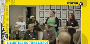 Biblioteca no tiene libros, porque presta personas