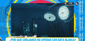 ¿Por qué los cirujanos no operan con bata blanca?