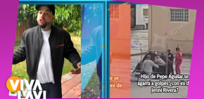 Hijo de Pepe Aguilar protagoniza pelea con exnovio de Jenni Rivera