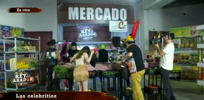 Celebrities van al mercado por los ingredientes