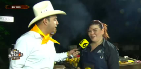 Dulce se le sale tremenda maldición en el programa