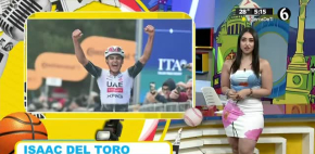 El ciclista mexicano Isaac del Toro hace historia
