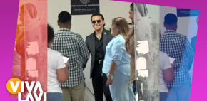Christian Nodal es captado en los juzgados en CDMX