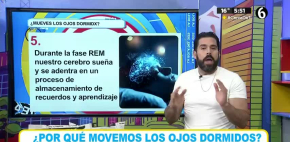 ¿Por qué movemos los ojos dormidos?