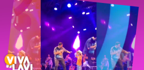 Eden Muñoz sube a fan a bailar al escenario y le roba el show