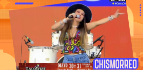 Liz Clapes en el 'Taco Fest 2025'