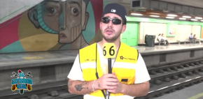 'Meme' Saenz se pierde en el metro