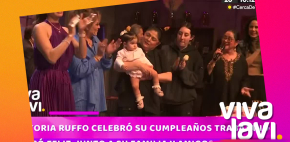 Victoria Ruffo celebra su cumpleaños trabajando