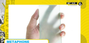 Metaphone, el vidrio con forma de celular