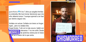 Luis Ernesto Franco rompe el silencio y revela fue abusado
