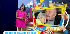 Madre de 98 años se muda para cuidar a su hijo de 80