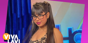 Robertita se cae durante show de Ernesto Chavana