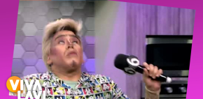 Geránio se 'ahoga' con canela durante receta en vivo