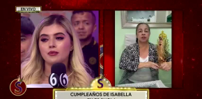 Isabella llora al pasar un cumpleaños lejos de casa