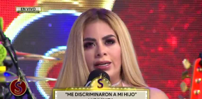 Ludivinita llora, su hijo sufre discriminación en escuela