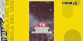 Beyoncé se queda atorada durante concierto