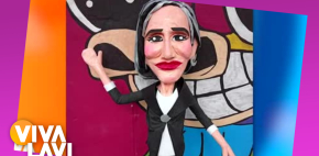 Crean piñata de Florinda Meza