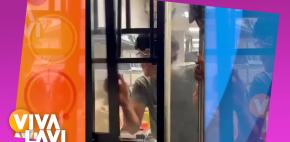 Empleado explota por presión laboral
